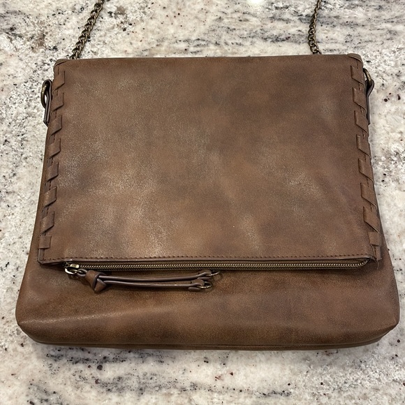 T-Shirt & Jeans brown faux leather purse. - Picture 2 of 7
